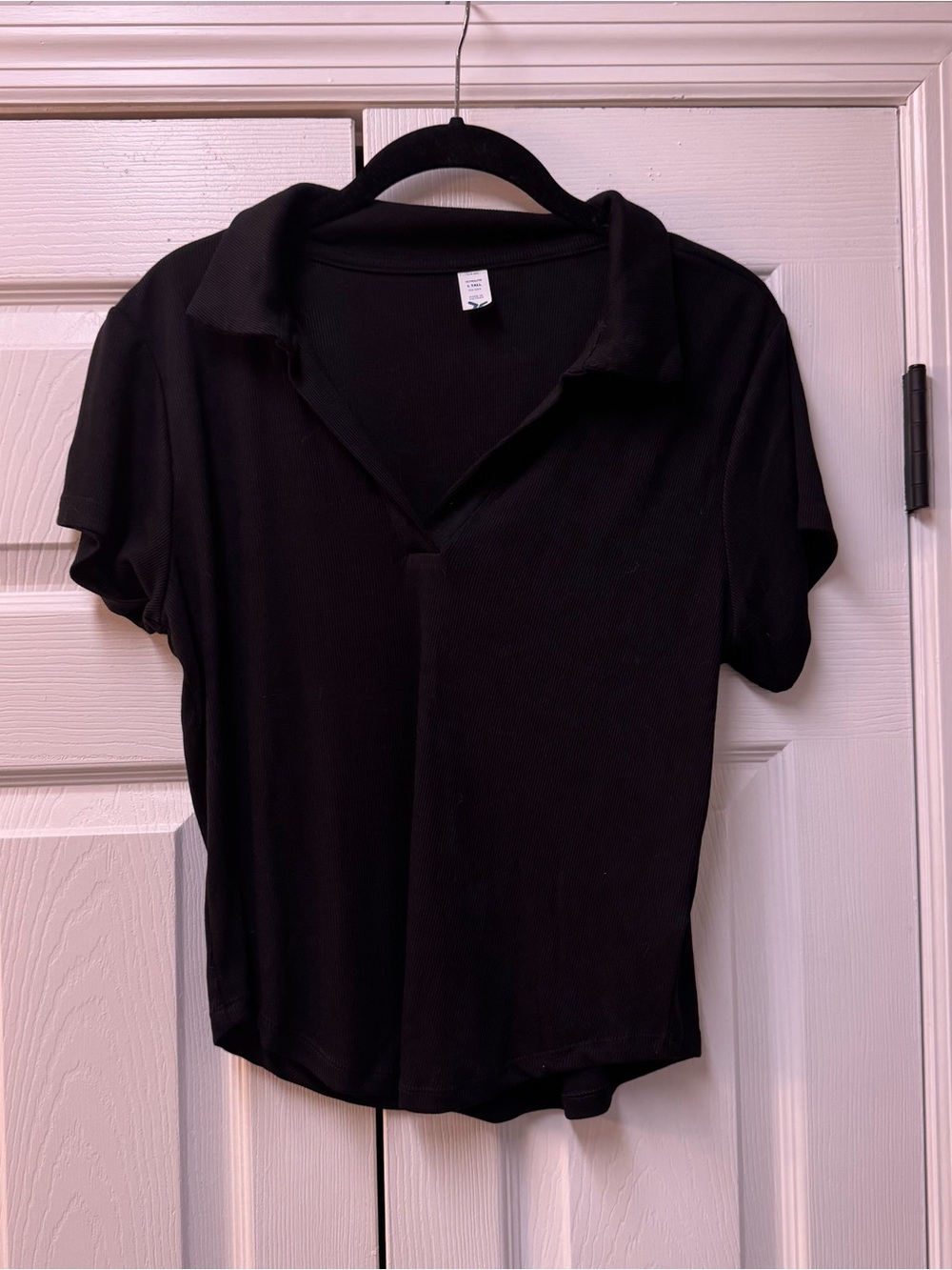 Old Navy cropped polo top